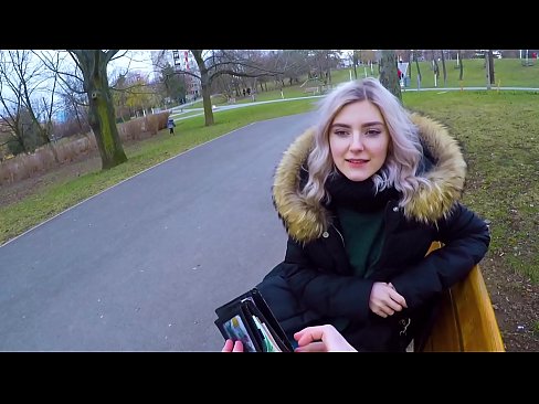 ❤️ Norij svešinieka karstu spermu par naudu - blowjob in the park by Eva Elfie ️ Super sekss pie porno lv.naughtyhentai.ru ☑